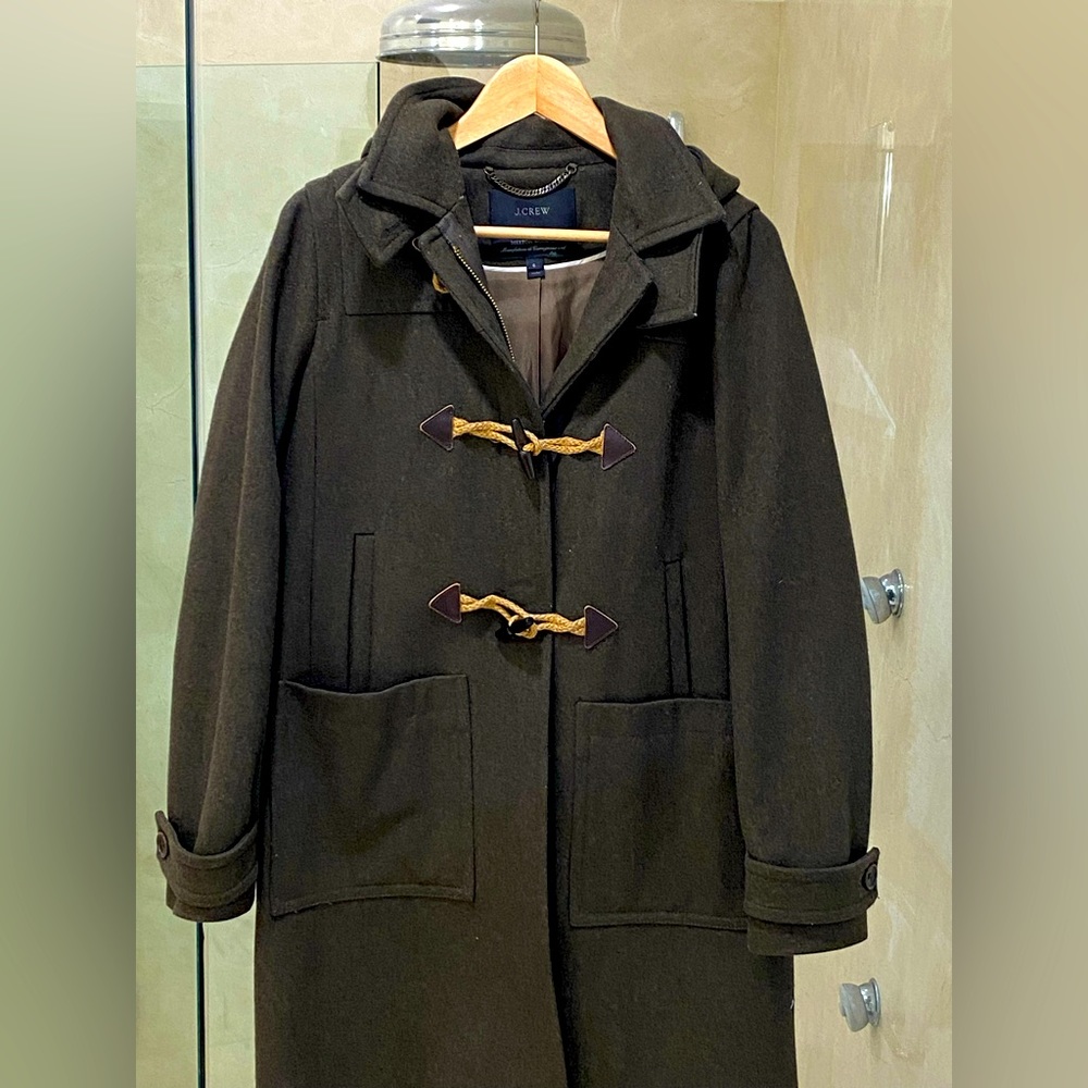J Crew Toggle Button Coat